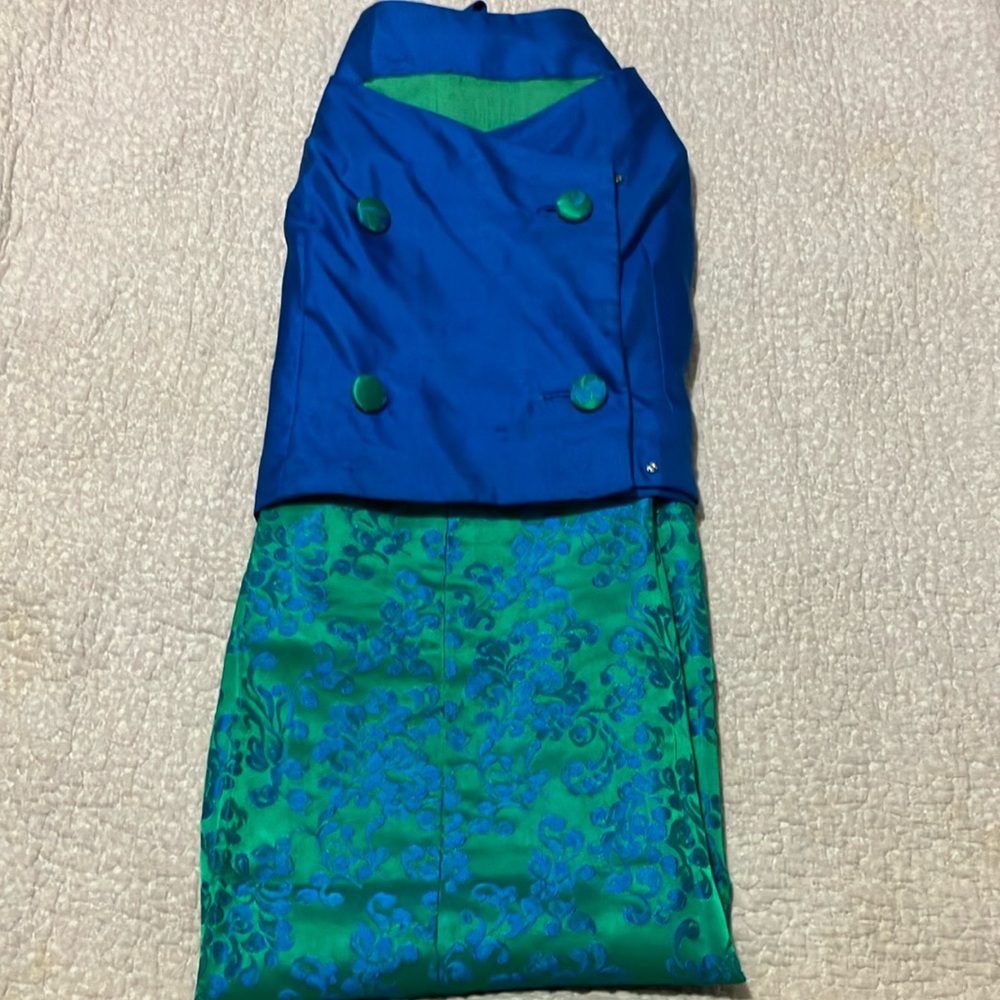 Rare unique handmade dress! Size small/2! Real Chinese silk ! Absolute b…